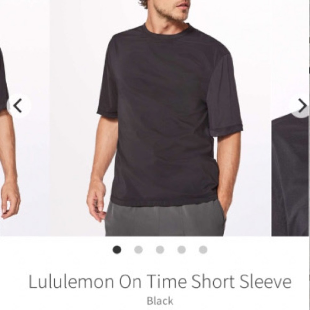 Lululemon Men’s On Time Short Sleeve Large